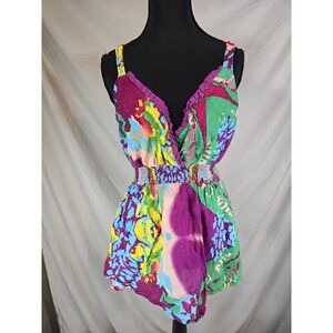 Apollo Womens Bright Summer Dress, 3X Beach Or Vacation Ready